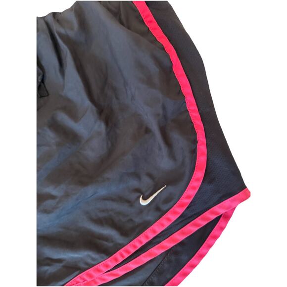 Nike Dri-FIT Running Shorts Women’s Size M Black Pink Trim Lightweight Athletic - Picture 3 of 5